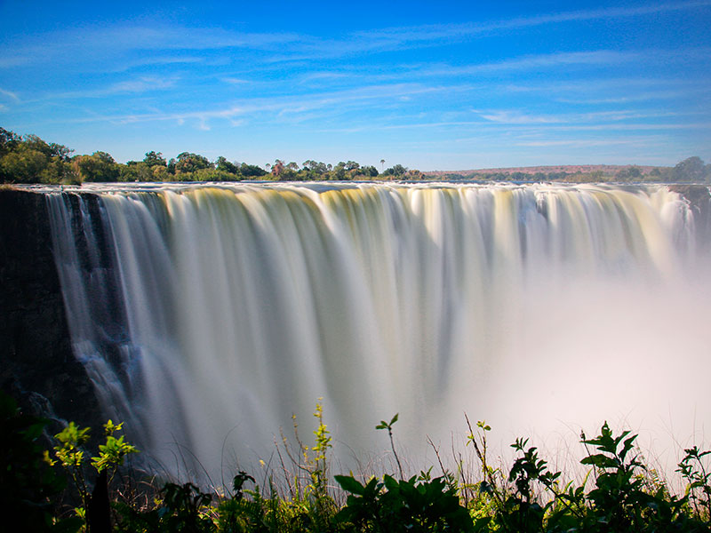 Victoria Falls<br>Zambia and Zimbabwe